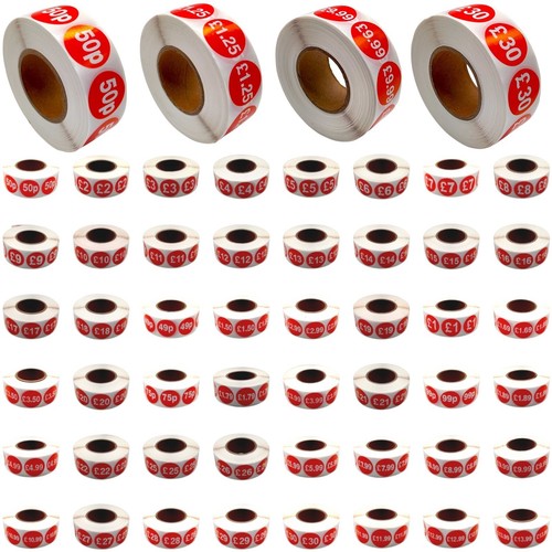 Price stickers 1000 - price,