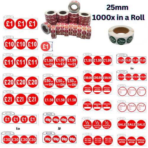 1000x 25mm red price - 25mm,