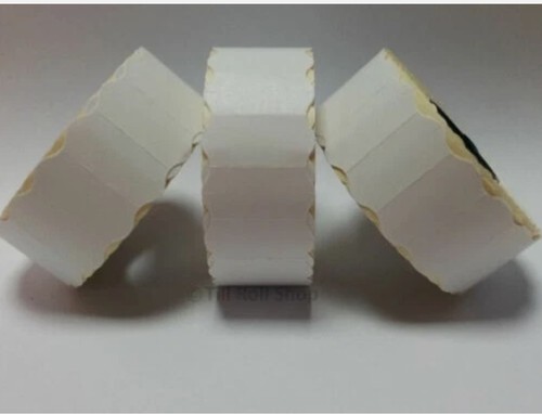 White price gun labels 26x12mm - price,