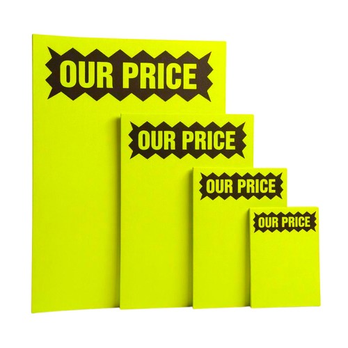 Our price card a6 - price,