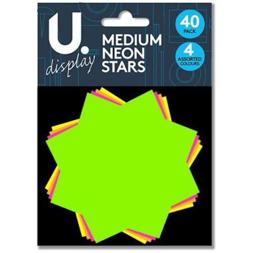 Neon stars medium - stars,