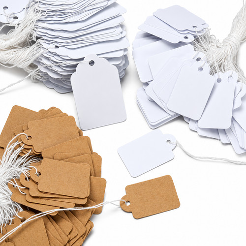 100pcs price tags with string - price,