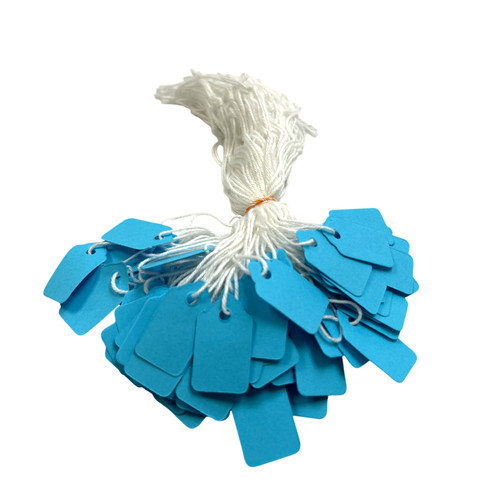 Pack 200 small blue strung - of,
