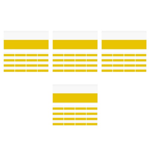 Clear reusable price label - price,