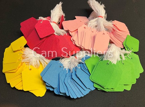 Coloured strung string - coloured,