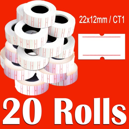 Dsl rolls white price label - white,