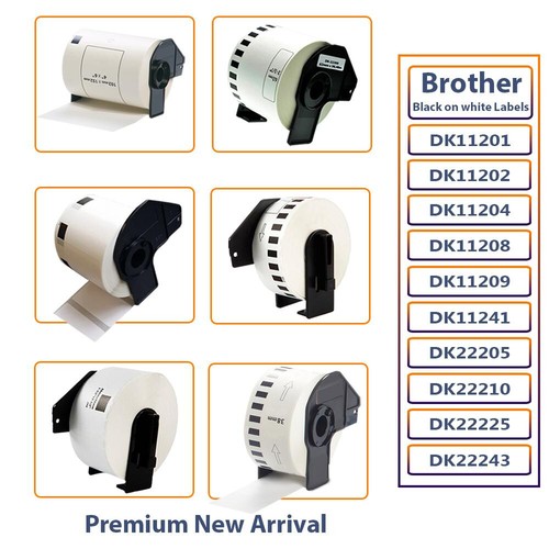 Roll labels fits - labels, brother