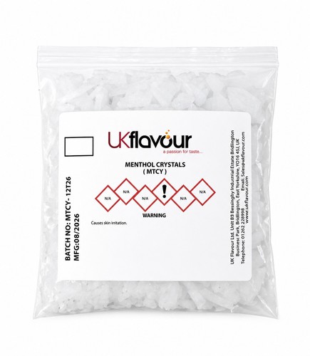 Menthol crystals grade - menthol,