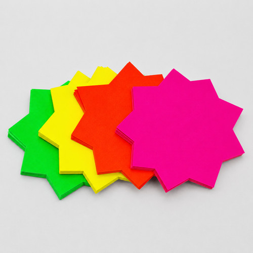 Neon cards fluorescent - cards,