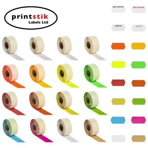 Price gun labels - 26x12mm, ct4