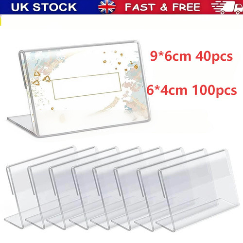 100pcs clear acrylic sign - 40-100pcs,